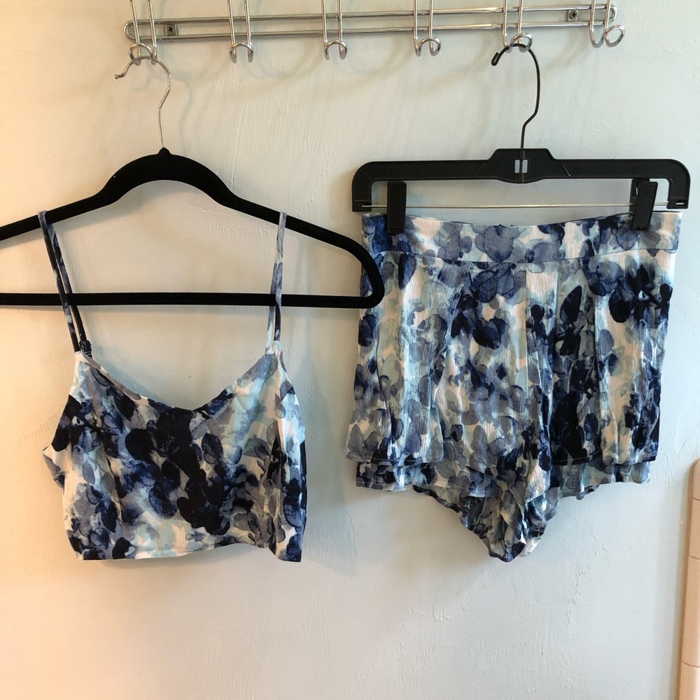 Floral Short Set